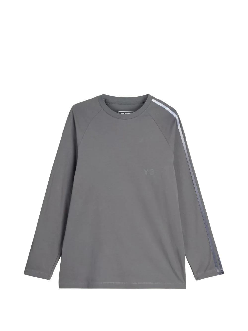 Y-3 T-shirt met raglan mouwen Grijs