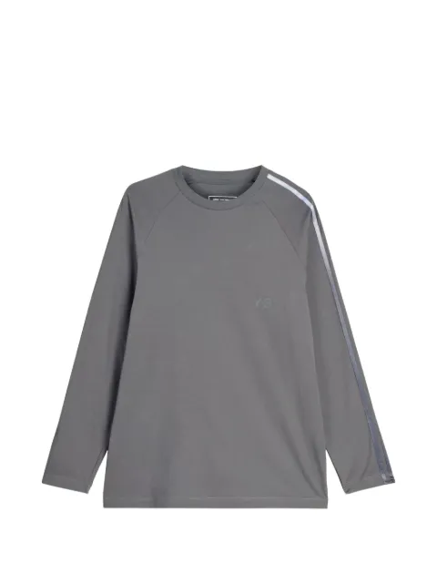 Y-3 oversized gradient stripes long sleeve T-shirt