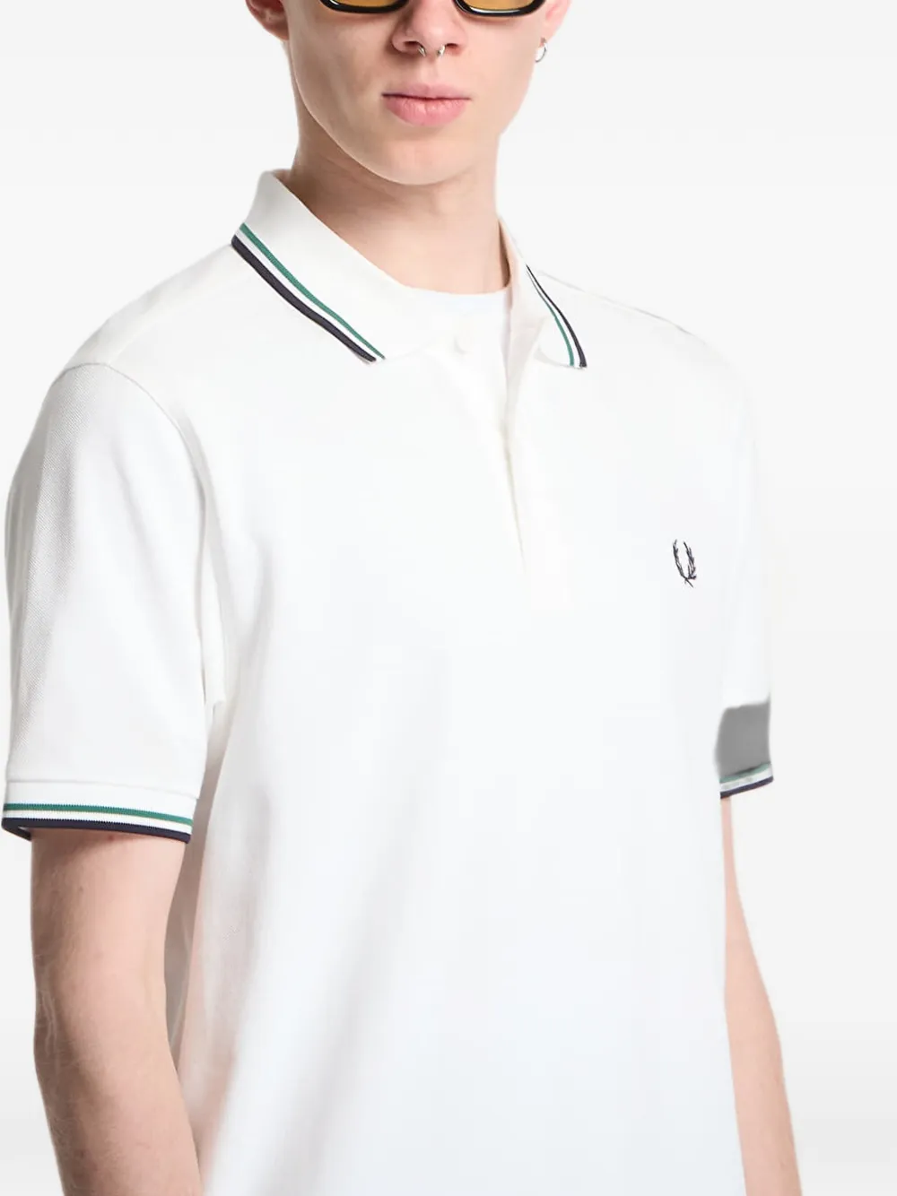 Fred Perry M3600 poloshirt Wit