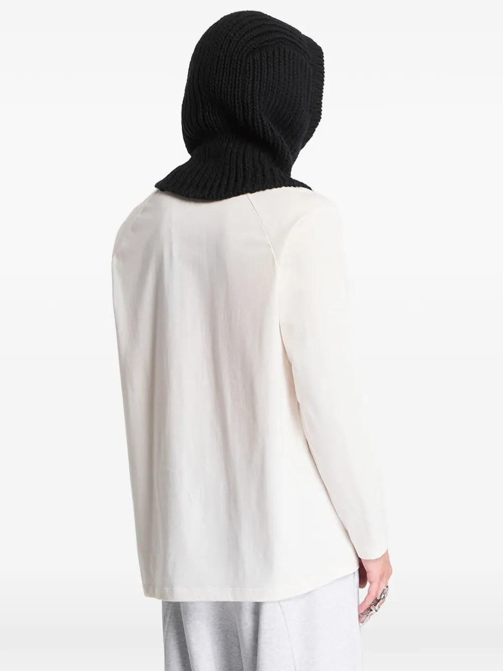 Y-3 T-shirt met logoprint Beige