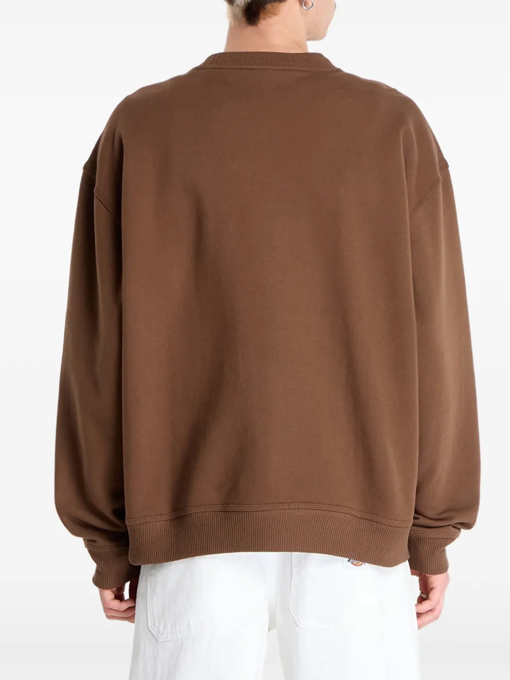 DICKIES Torrey sweater met logoprint Bruin