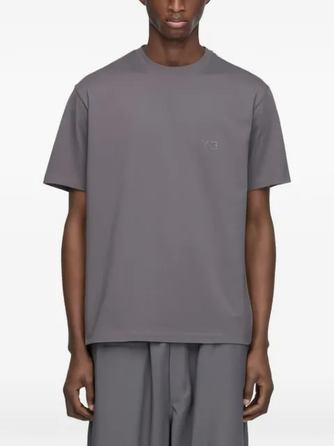 Y-3 logo-print side-stripe T-shirt
