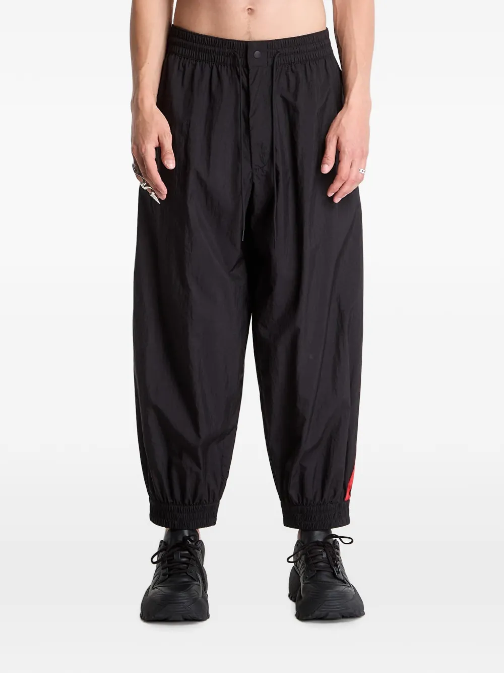 Y-3 gradient 3-stripes track pants - Nero