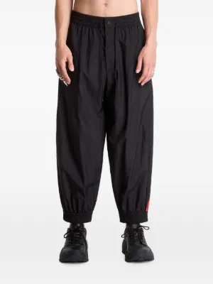 Yohji Yamamoto 8 Tucks Trousers | Black | FARFETCH