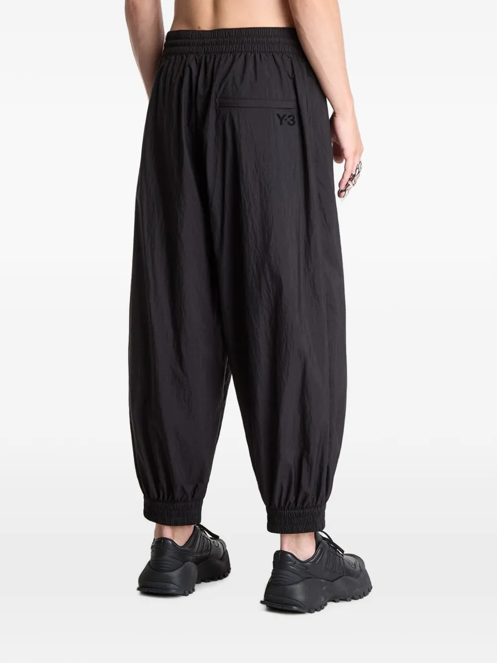 Y-3 Trainingsbroek met trekkoord Zwart