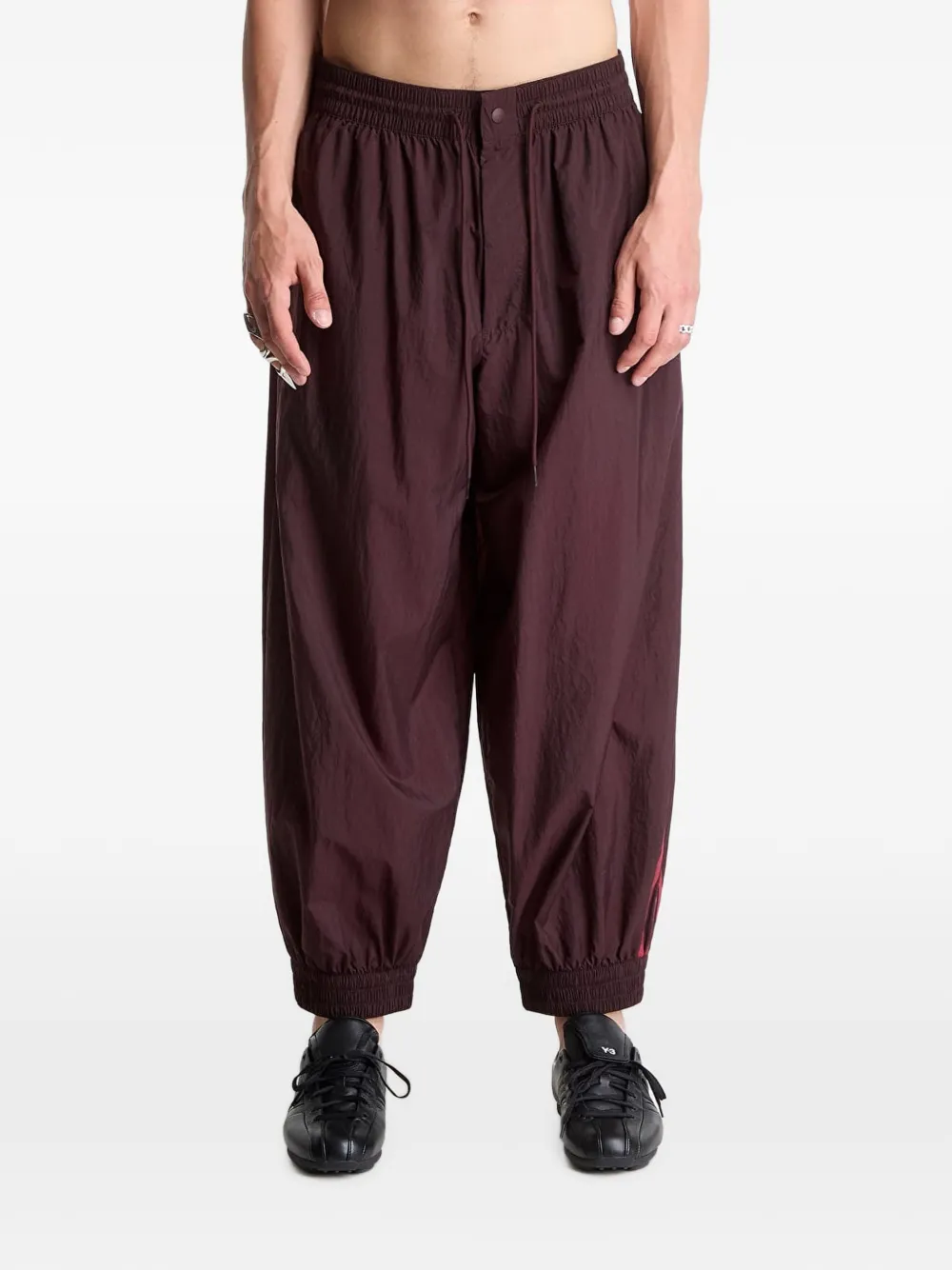 Y-3 Gradient 3-Stripes track pants - Marrone