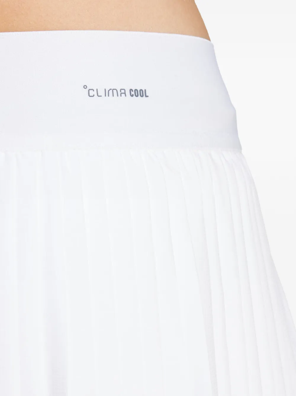 adidas Club pleated mini skirt Wit