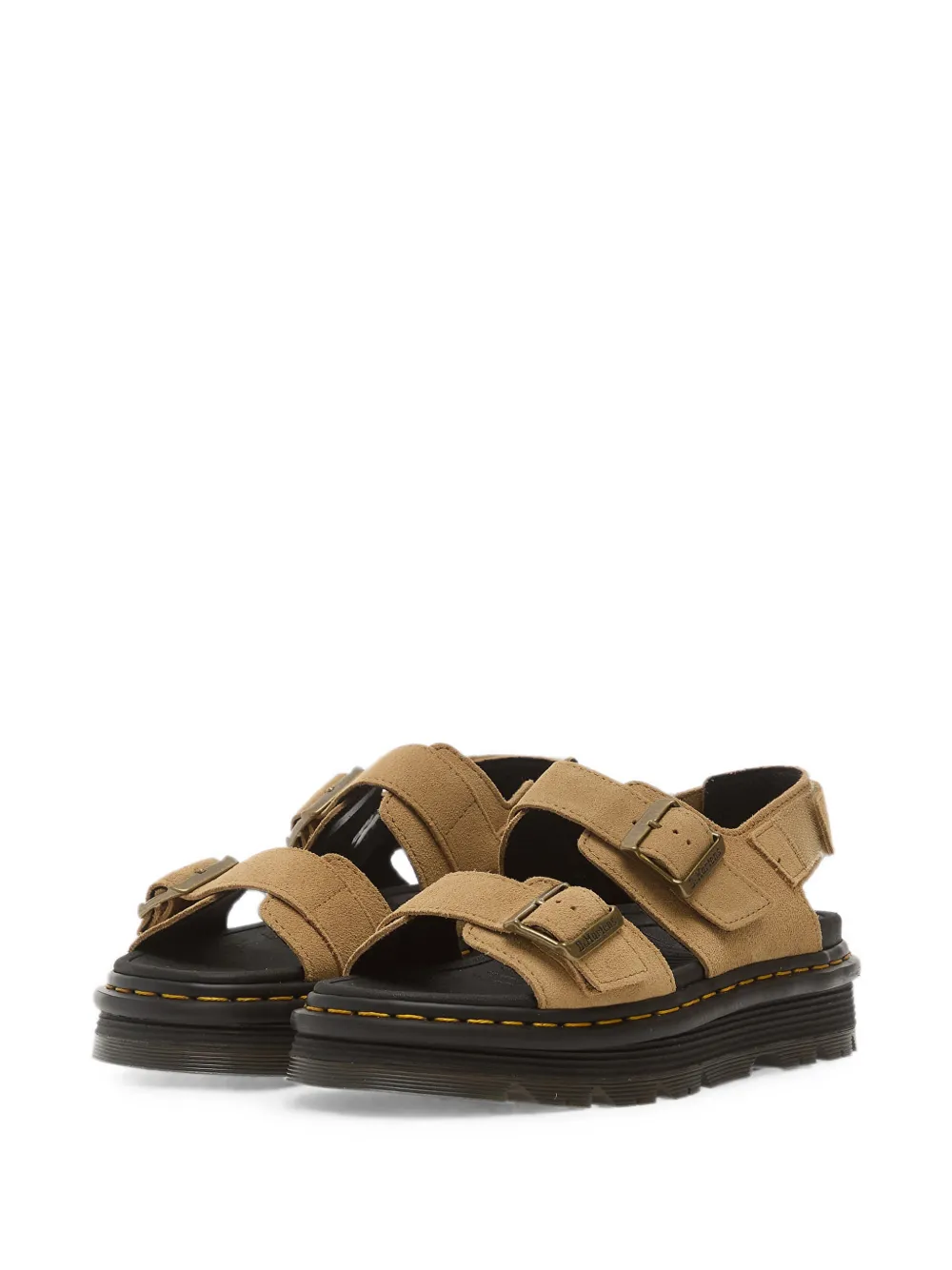 Dr. Martens ZebZag buckle-fastening sandals Beige