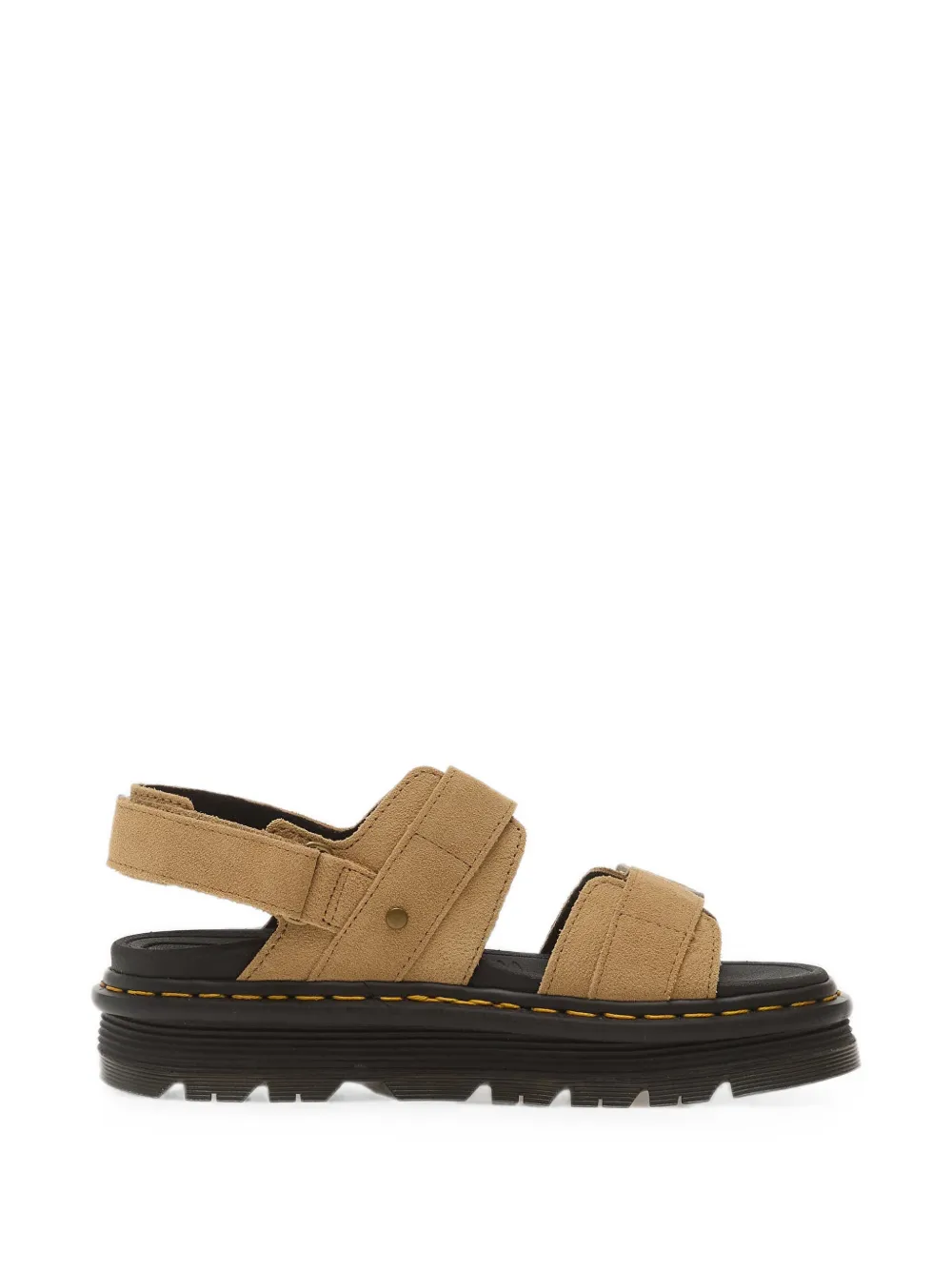 Dr. Martens Sandali ZebZag con plateau e fibbia - Toni neutri