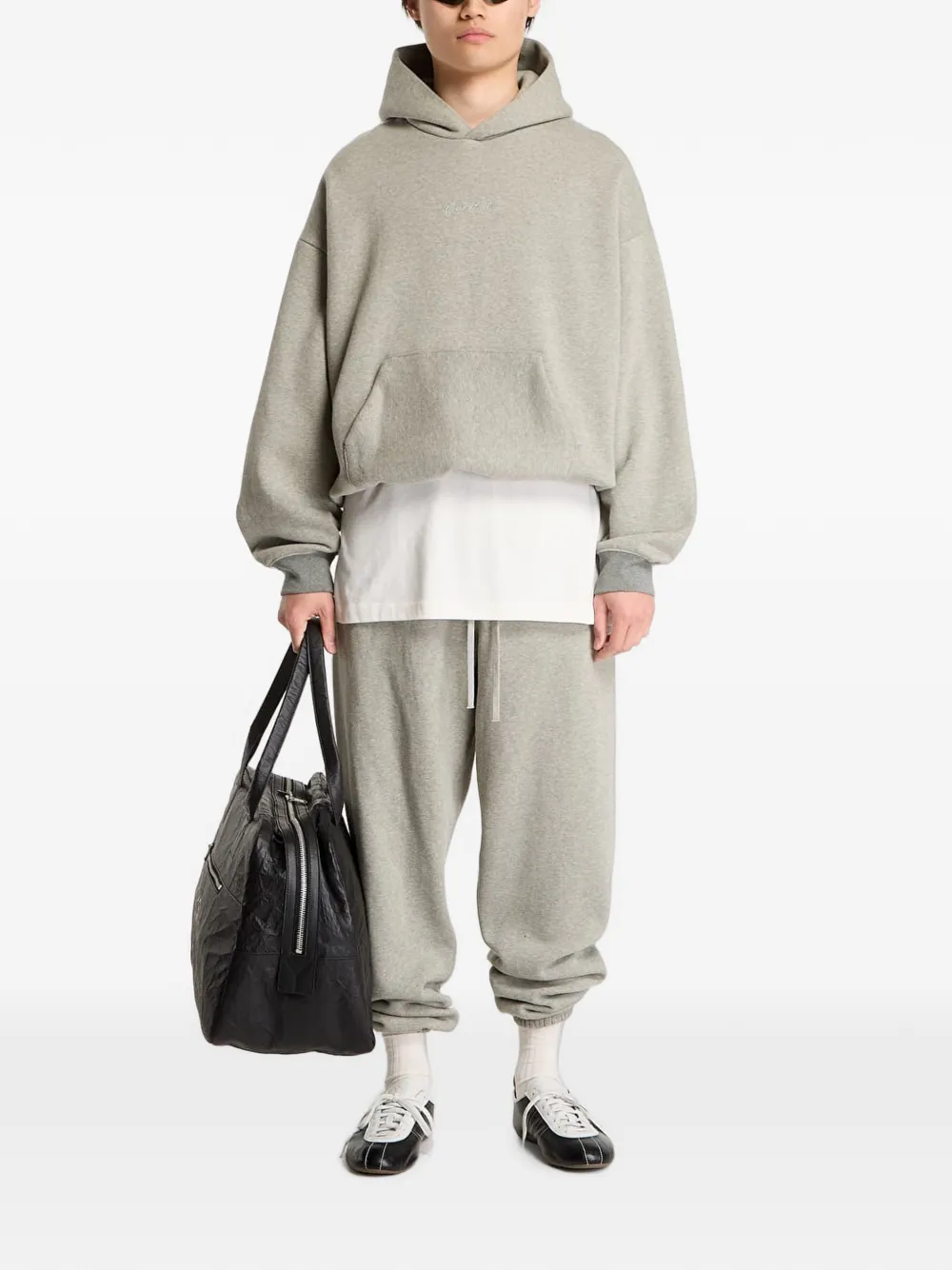FEAR OF GOD ESSENTIALS Trainingsbroek met trekkoord Grijs
