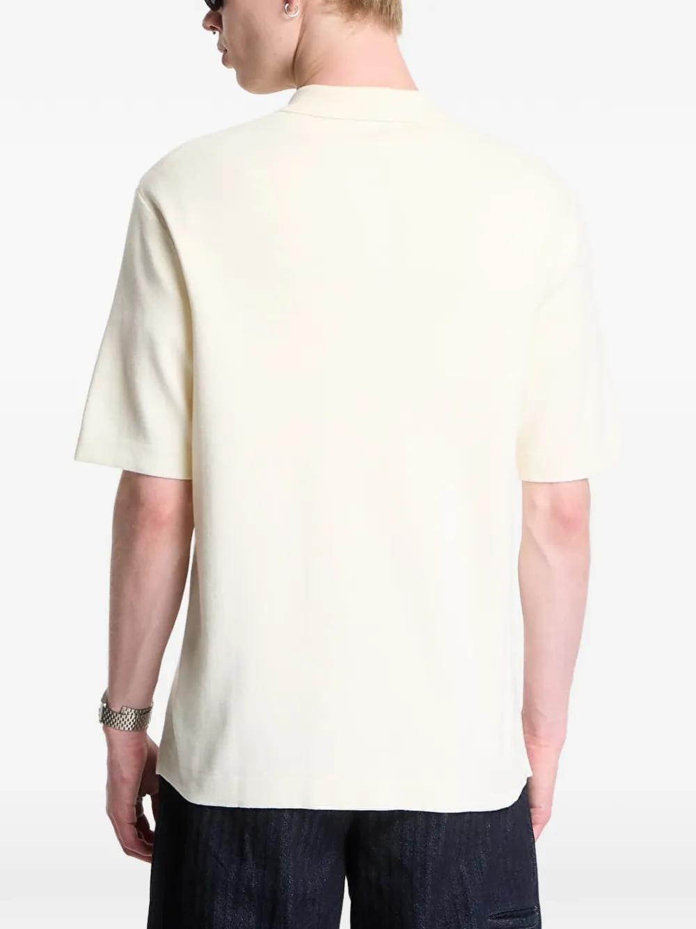 Fred Perry Overhemd met verticale streep Beige