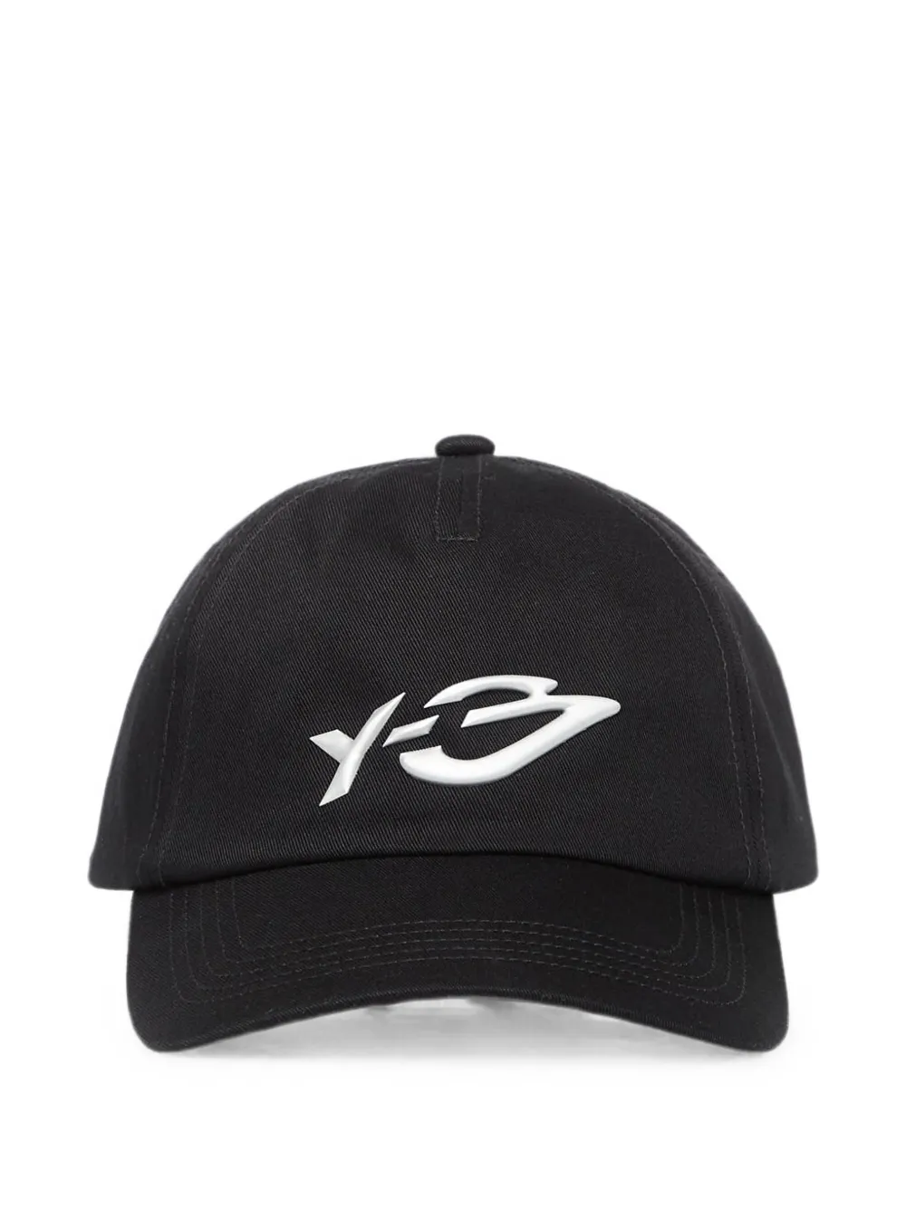 Y-3 logo-embroidered baseball cap - Nero