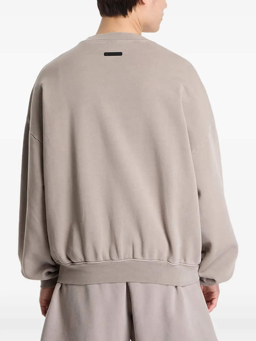 FEAR OF GOD ESSENTIALS Sweater met logoprint Beige