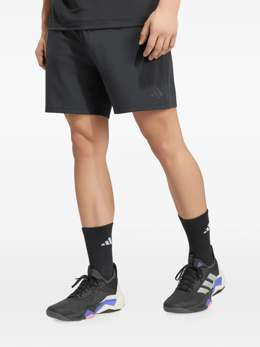 Adidas x Song for the Mute logo-print running shorts Grijs
