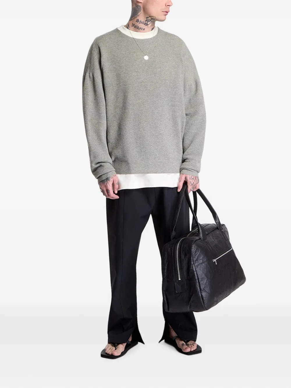 FEAR OF GOD ESSENTIALS Trui met ronde hals Grijs