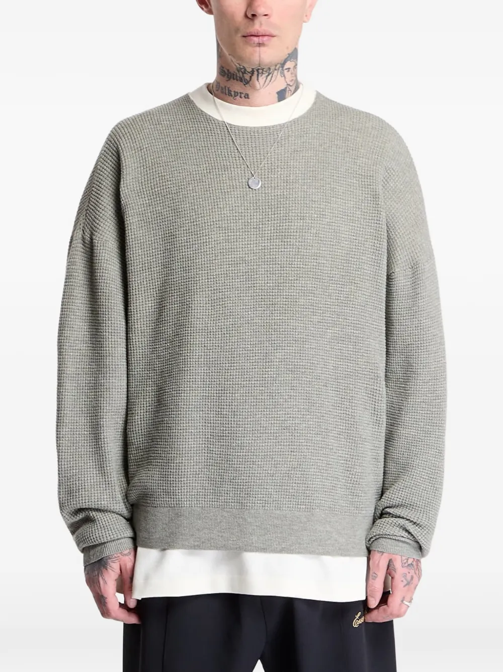 FEAR OF GOD ESSENTIALS Trui met ronde hals Grijs