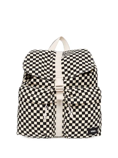 Vans Scatter checkerboard buckle-fastening backpack