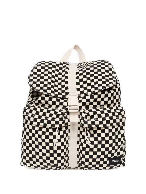 Vans Scatter checkerboard buckle-fastening backpack