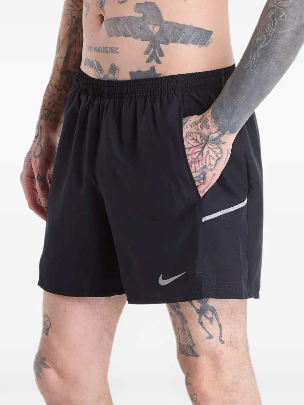 Nike Dri-FIT Miler running shorts Zwart