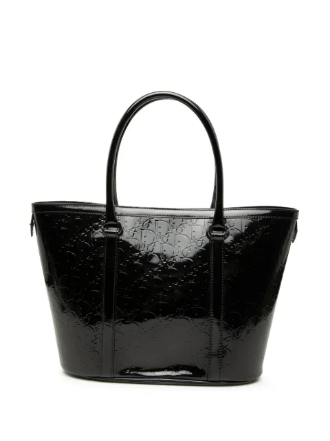Christian Dior Pre-Owned tote Diorissimo Trotter de charol 2008