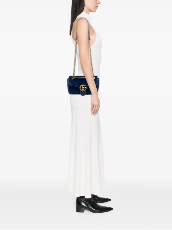 Gucci Pre-Owned 2016-2026 ミディアム GGマーモント マテラッセ 