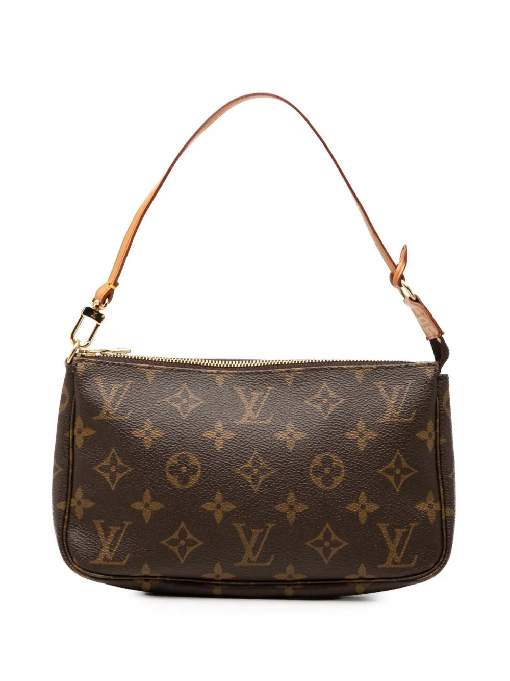 Louis Vuitton Pre-Owned 2001 Monogram Pochette Accessoires shoulder bag - Brown