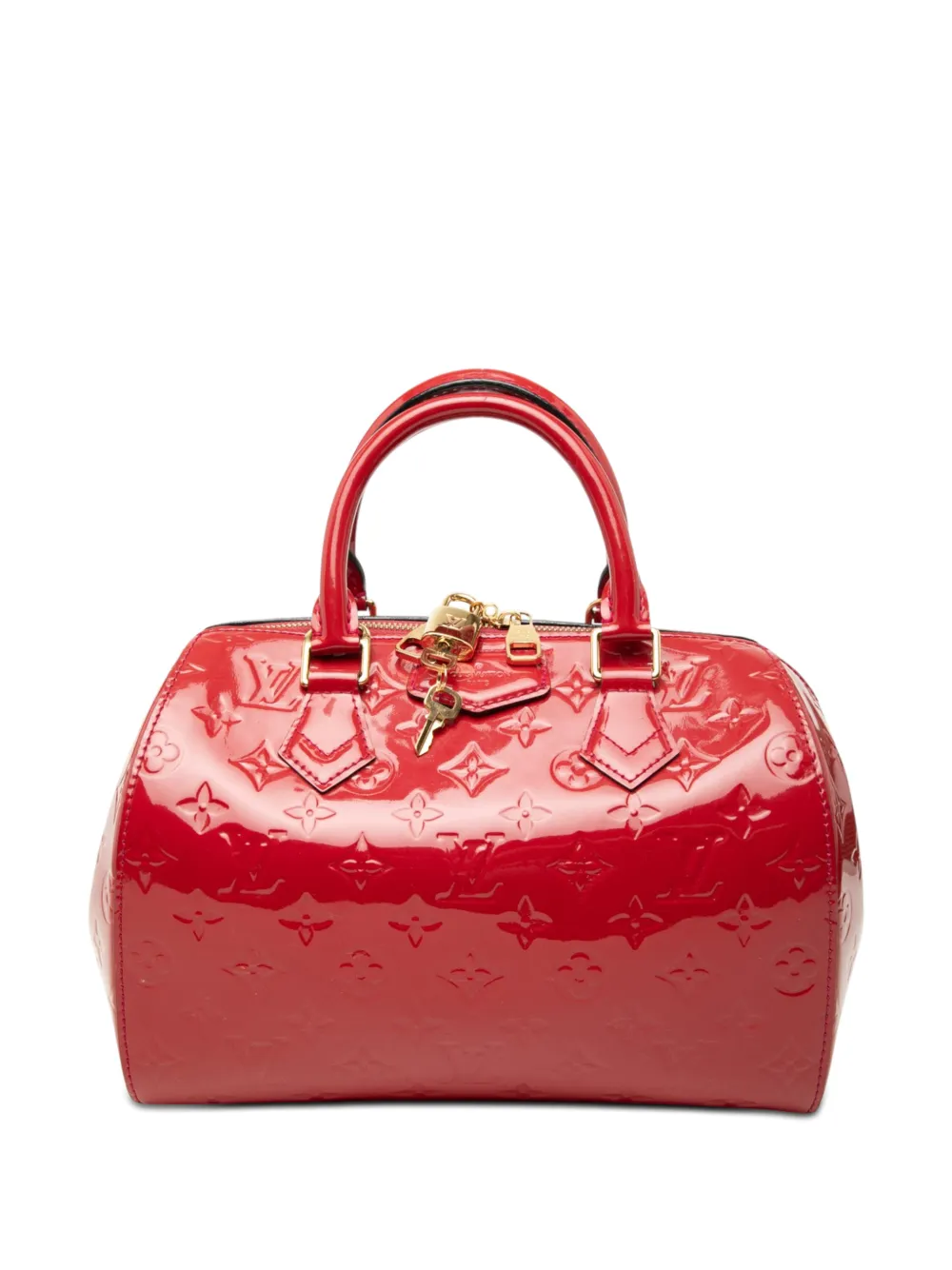 Louis Vuitton Pre-Owned 2014 Monogram Vernis Montana handbag - Red