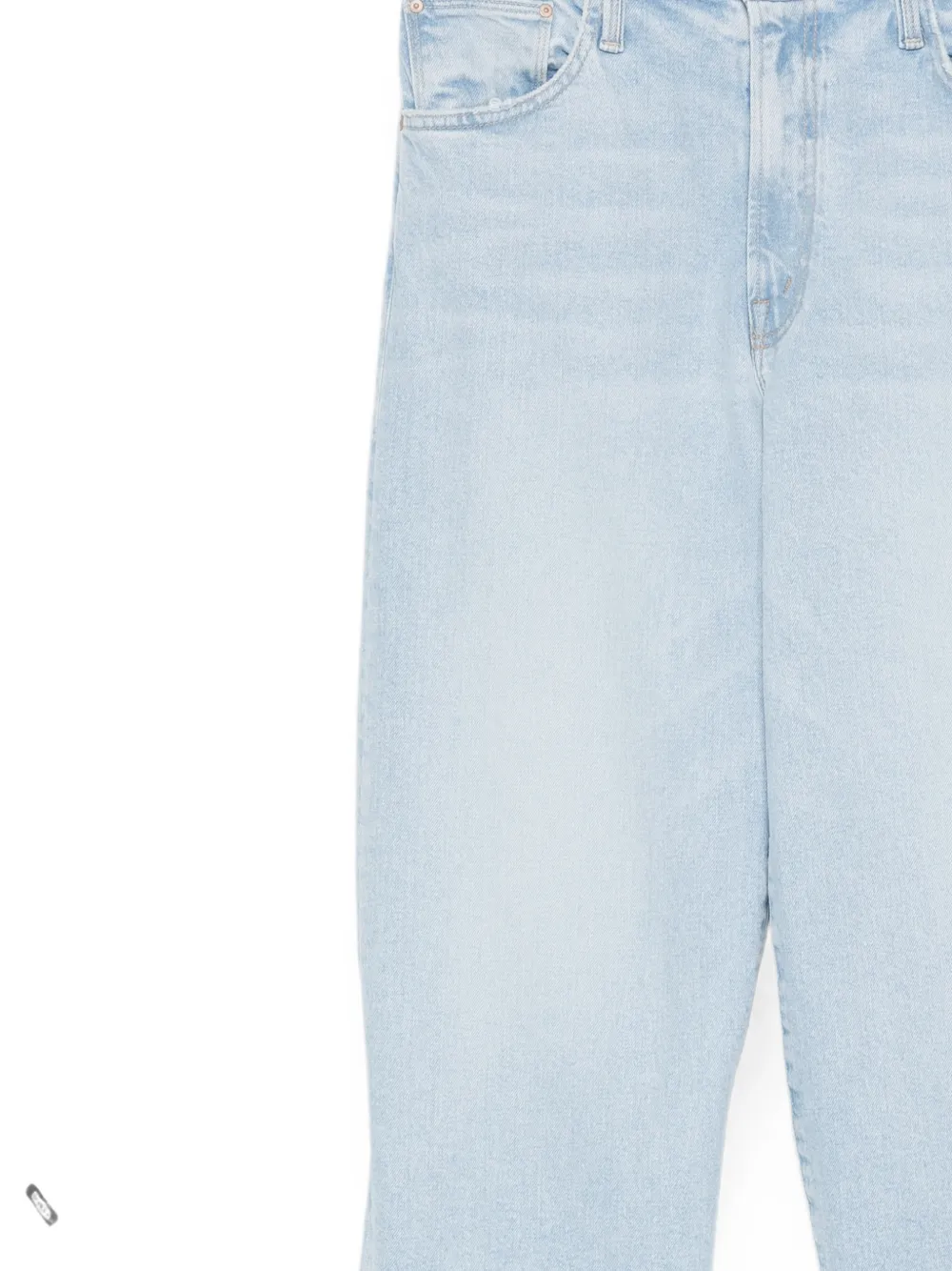 MOTHER Jeans met vervaagd effect Blauw