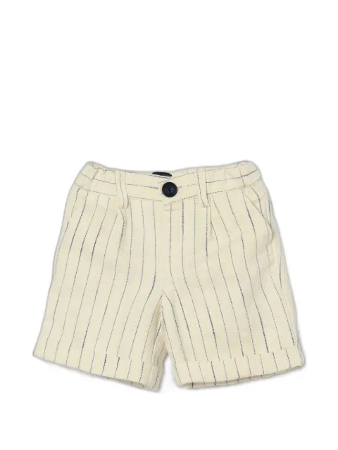 Fay Kids striped turn-up shorts