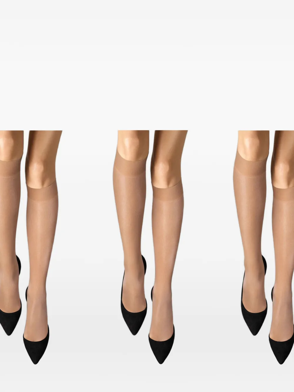 Wolford Satin Touch 20 knee-high socks - Toni neutri