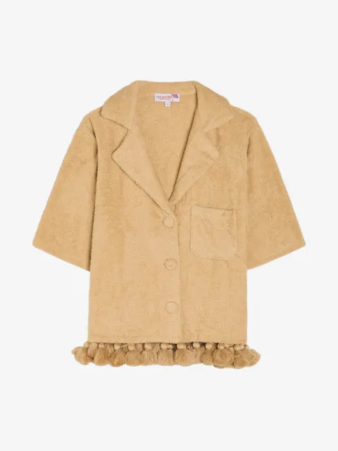 Cap d'Antibes  Antonia tassel-trim shirt
