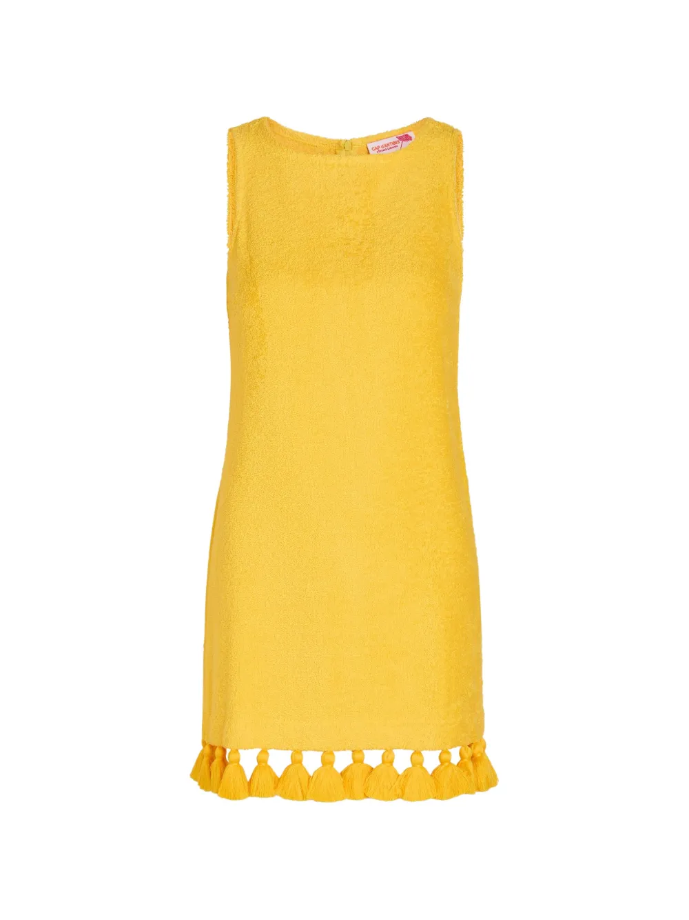 Cap d'Antibes Manon tassel-trim mini dress - Gelb