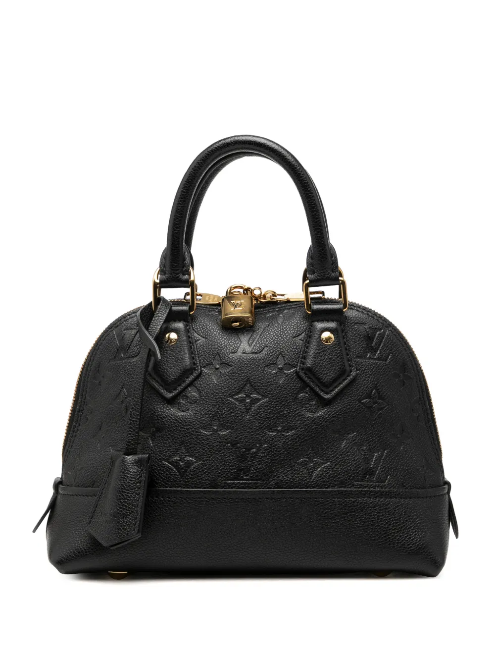 Louis Vuitton Pre-Owned Borsa a tracolla Neo Alma BB in pelle Monogram Empreinte 2021-2026 - Nero