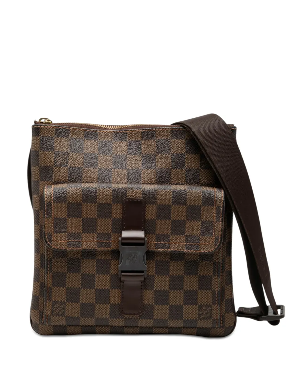 Louis Vuitton Pre-Owned 2006 Damier Ebene Pochette Melville Umhängetasche - Braun