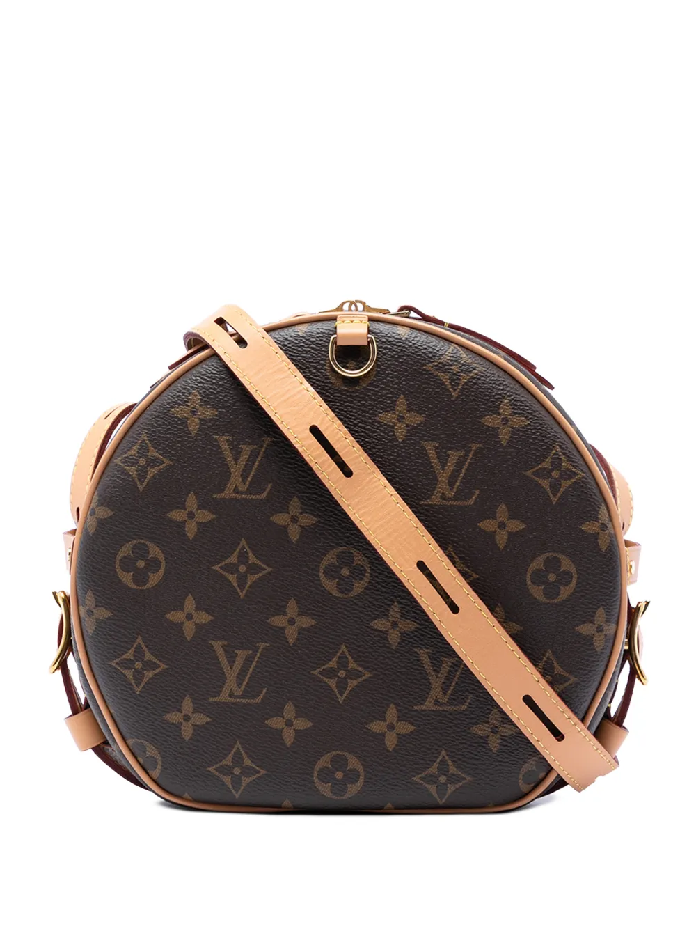 Louis Vuitton Pre-Owned Borsa a tracolla Boite Chapeaux Souple MM con monogramma 2020 - Marrone