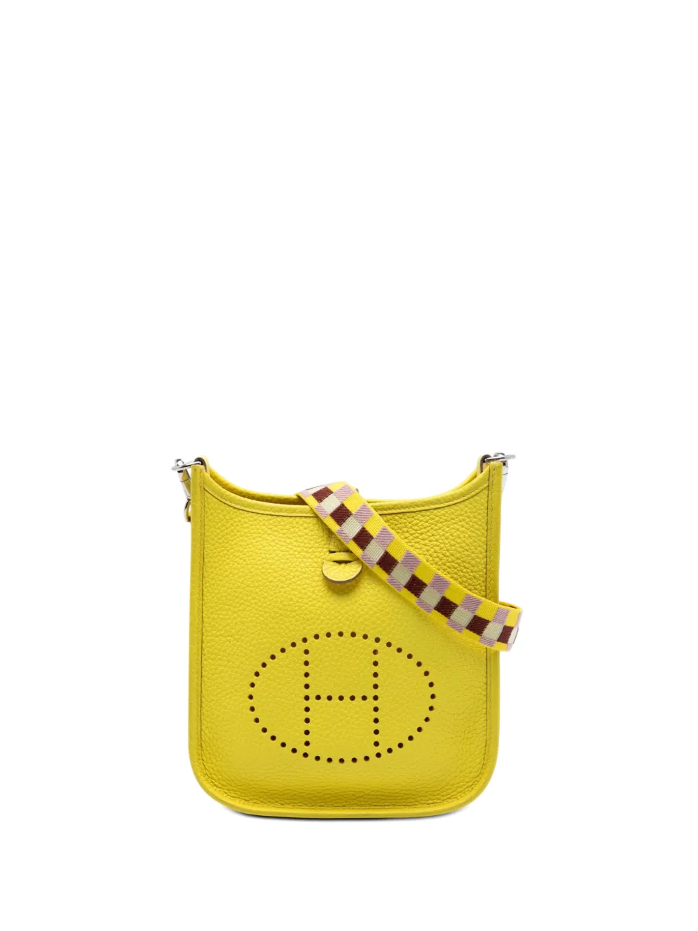 Hermès Pre-Owned Borsa a tracolla Amazone Evelyne 16 in pelle Clemence 2022 - Giallo