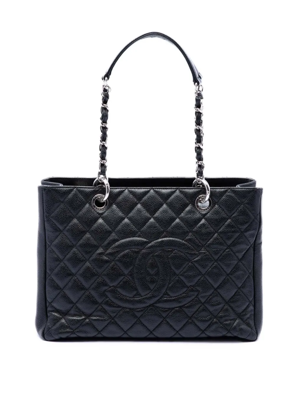 CHANEL Pre-Owned Borsa tote Grand in pelle Caviar 2009-2010 - Nero
