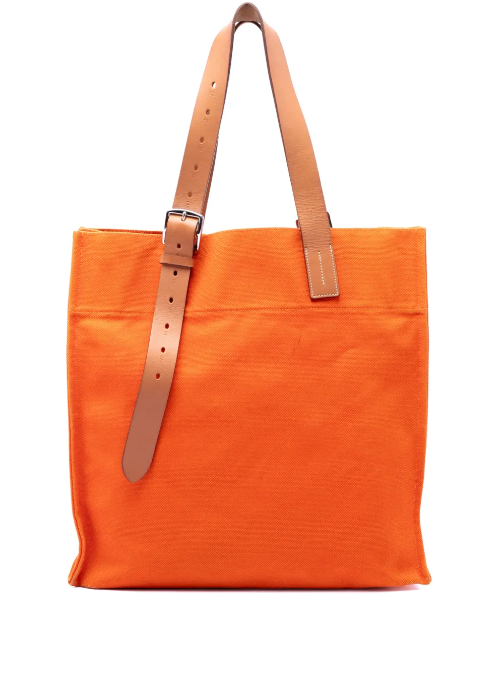 Hermès Pre-Owned Borsa shopper Etriviere in tela Toile 2011 - Arancione