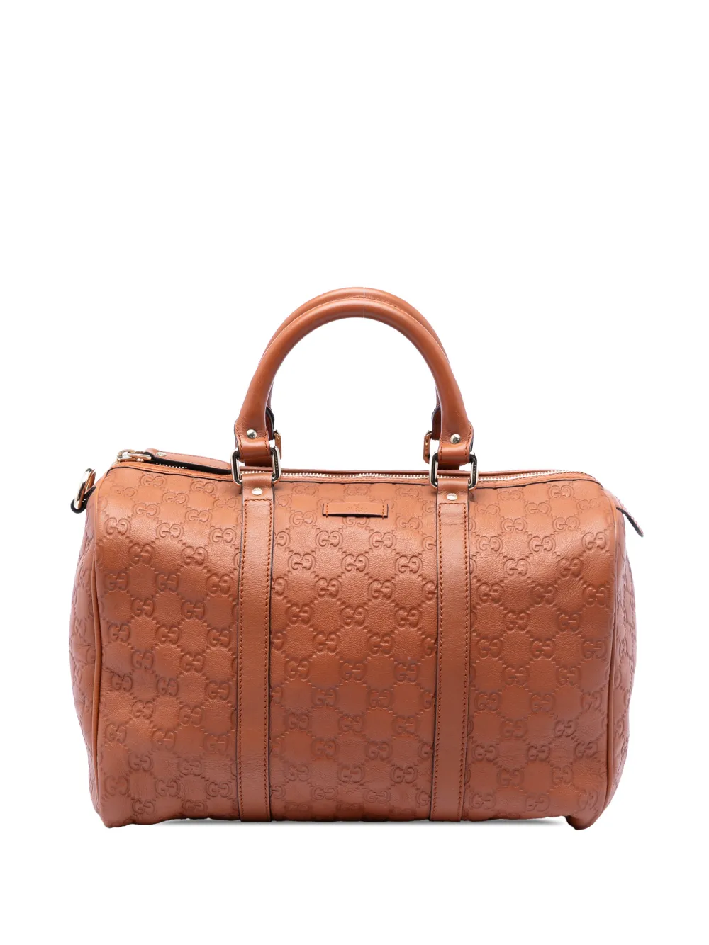 Gucci Pre-Owned Borsa Joy Boston Guccissima media 2016-2026 - Marrone