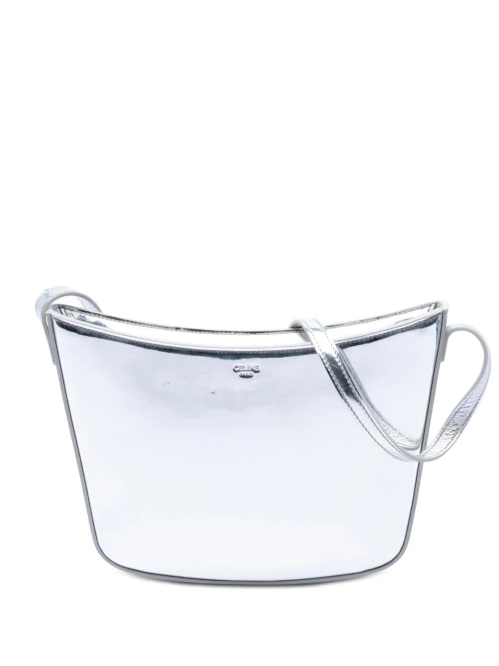 Celine Pre-Owned Borsa a spalla media 2023 - Argento