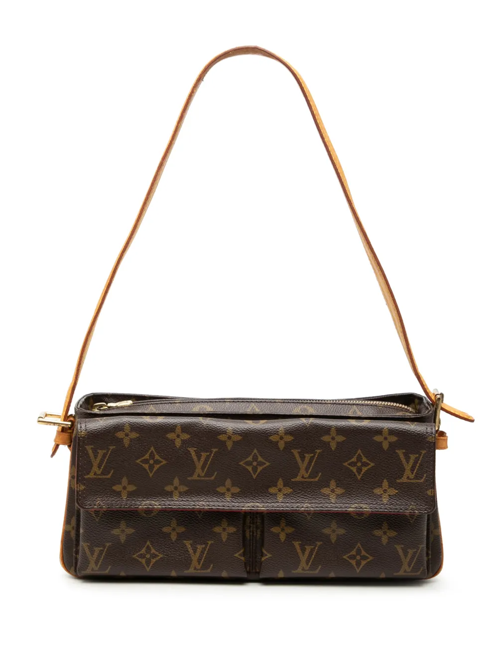 Louis Vuitton Pre-Owned 2004 Monogram Viva Cite MM shoulder bag - Braun