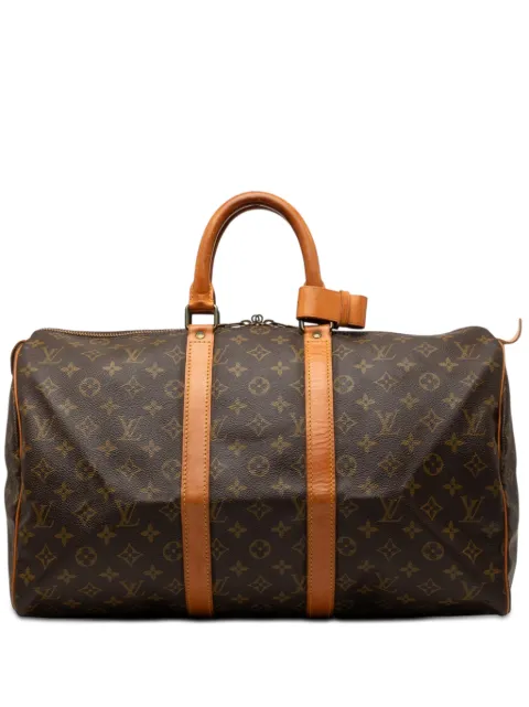 Louis Vuitton Pre-Owned 1986 Monogram Keepall 45 travel bag