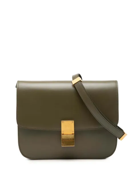Celine Pre-Owned 2019 Medium Calfskin Classic Box crossbody bag