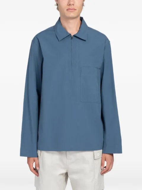 Margaret Howell half-zip long-sleeve shirt