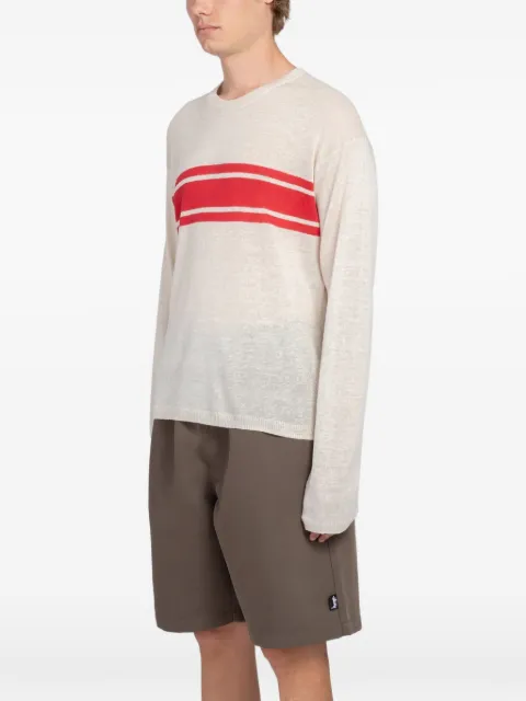 Stüssy striped long-sleeve sweater