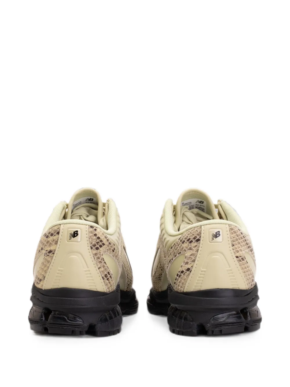 New Balance 1890A sneakers met slangen-effect en vlakken Groen