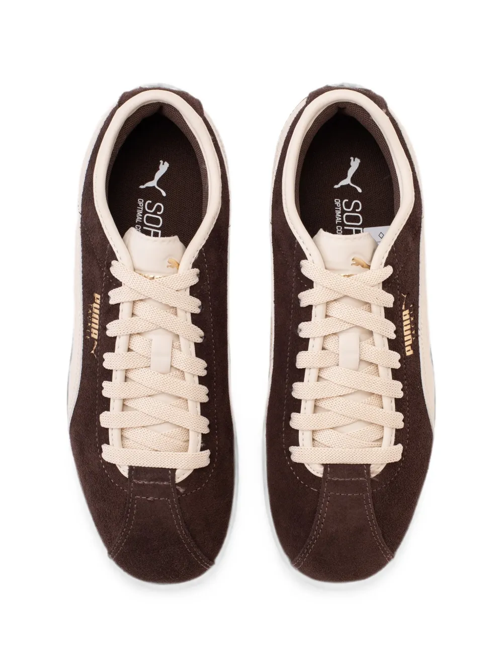 PUMA Tackle suede sneakers Bruin