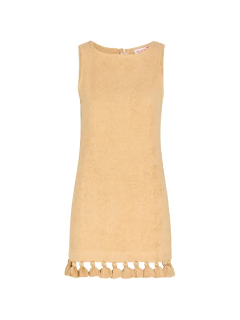 Cap d'Antibes Manon tassel-trim sleeveless mini dress