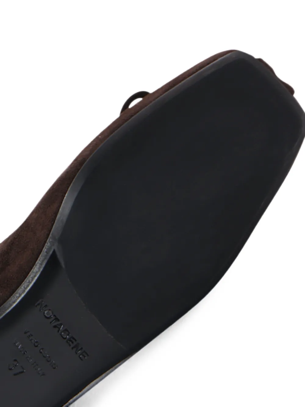 Notabene Serena bow-detail ballet flats Bruin