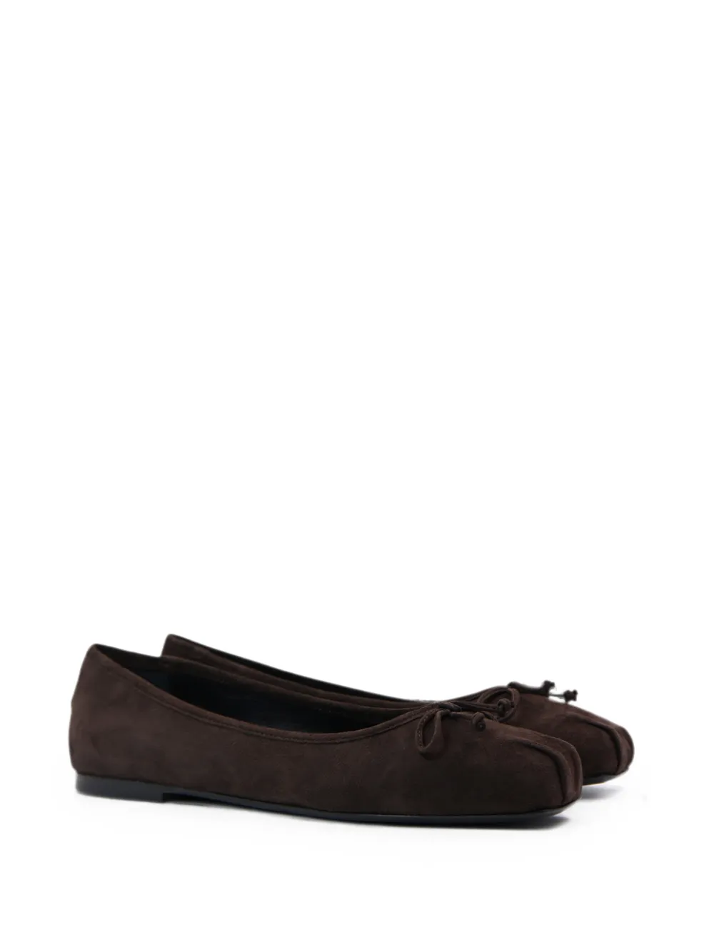 Notabene Serena bow-detail ballet flats Bruin